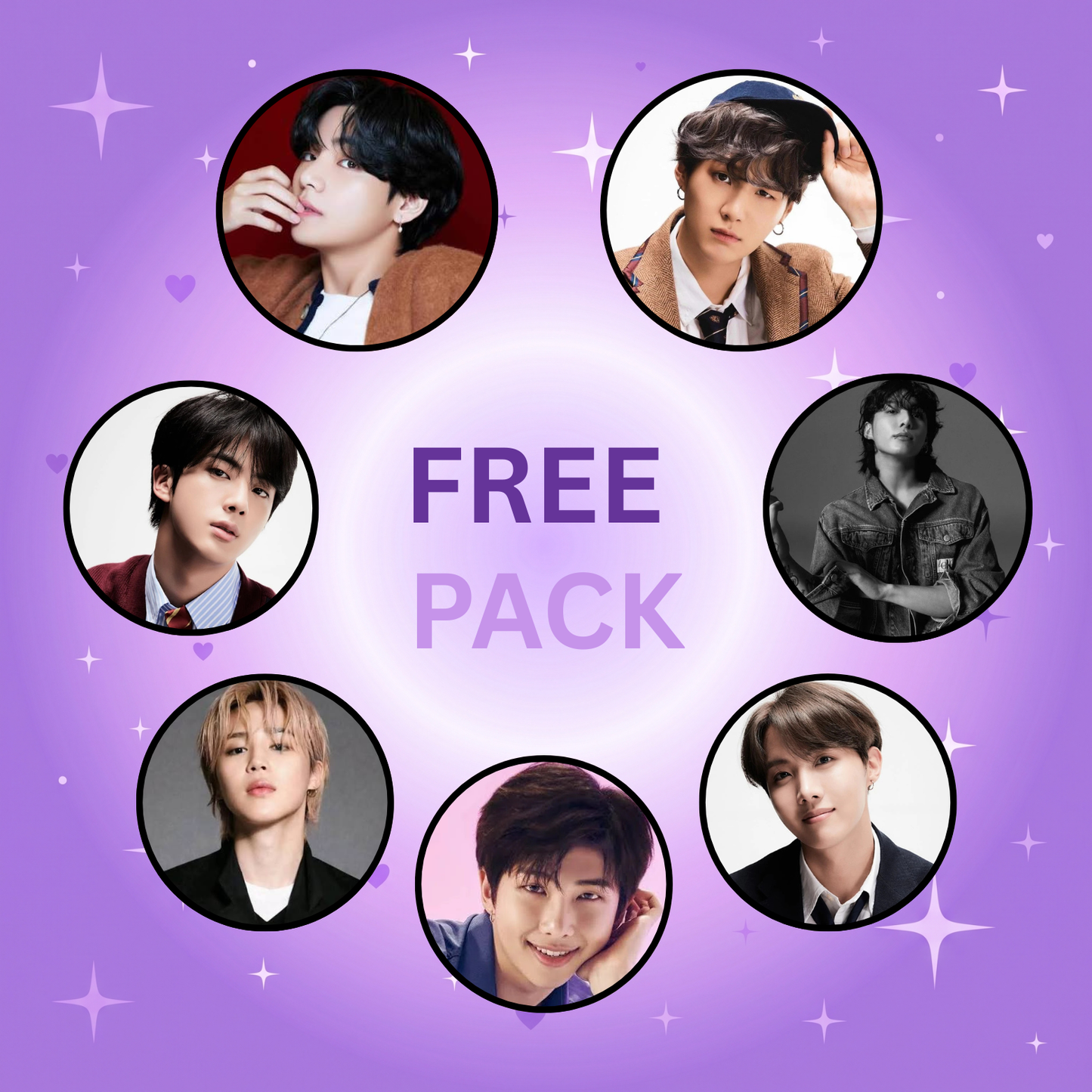 Free Bangtan Clip Pack